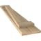 Ekena Millwork Americraft 2-Board (2 Batten) Wood Joined Board-n-Batten Shutters w/ Z-Bar, ARW102BB207X64UNH, PR ARW102BB207X64UNH - alternate 3